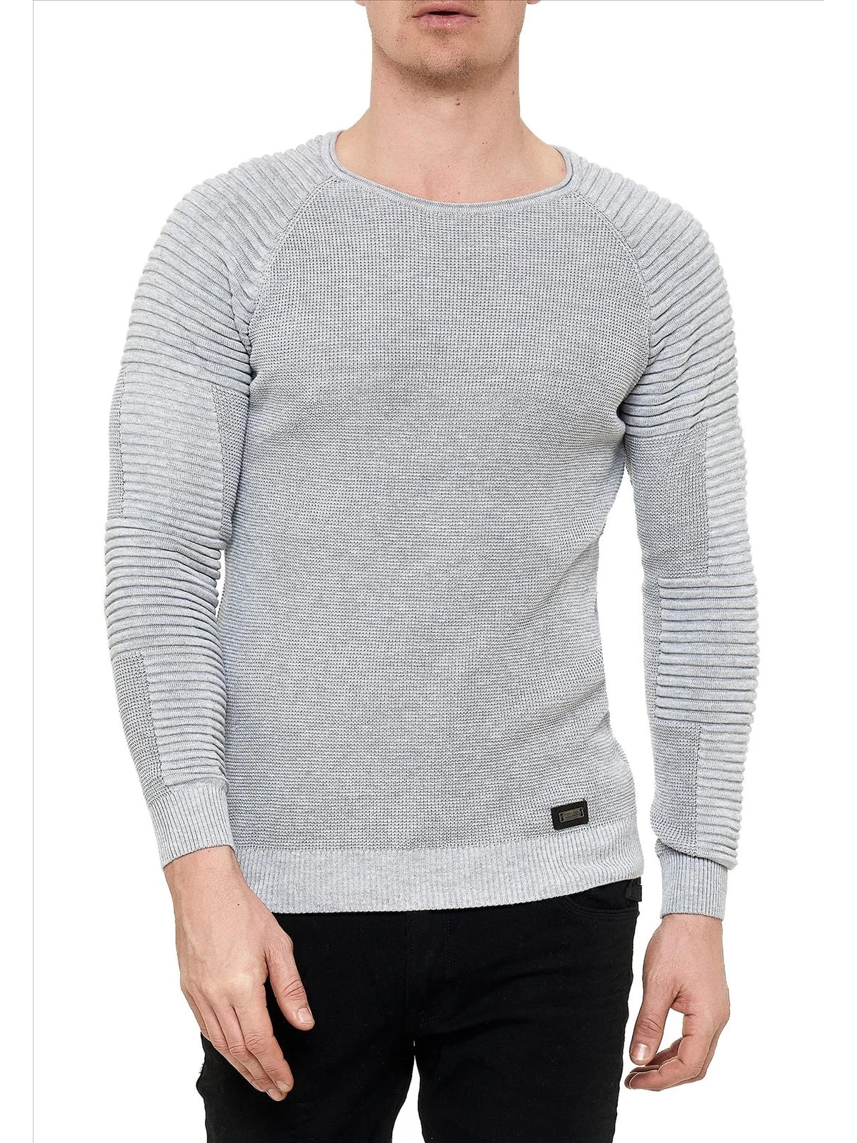 RustyNeal - Herenshirt - Grijs - Pullover - Ronde Hals - Art.nr. 13349