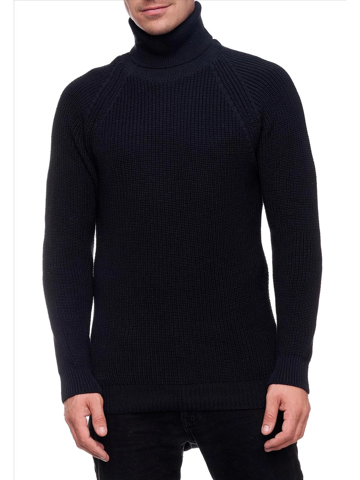RustyNeal - Heren Coltrui - Marine - Longsleeve - Coltrui