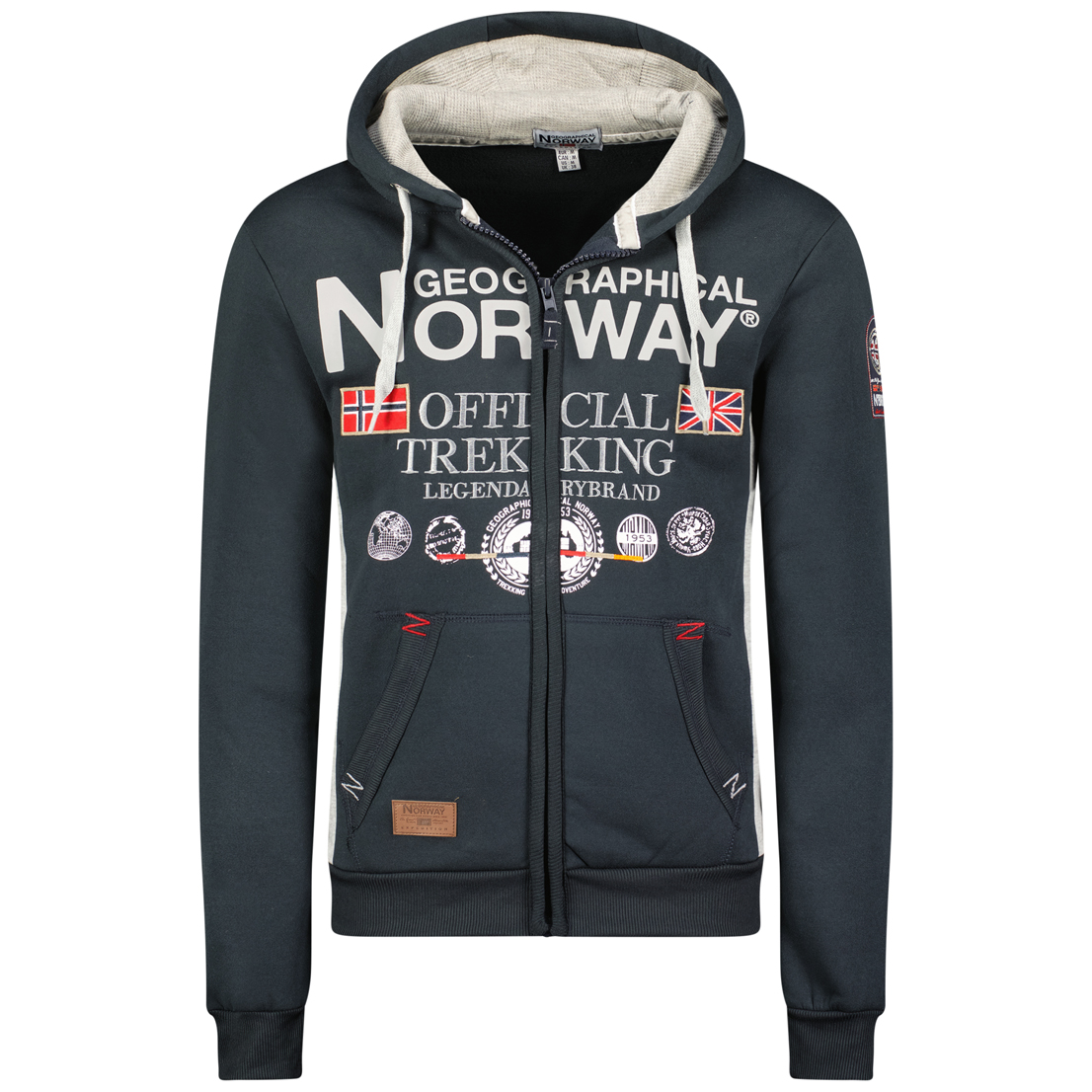 Geographical Norway - Vest Heren - Gafont - Navy | Italian-Style.nl, maat XL
