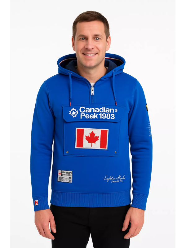 Canadian Peak - Galapagos - Heren Anorak Trui - Blauw - Art.nr. CP1-2