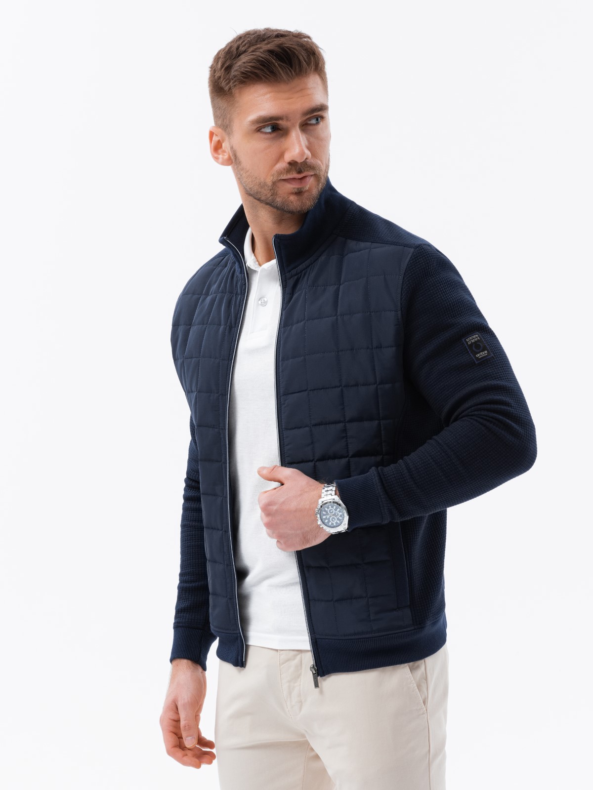 Vest Heren Navy | Moda Italia Fashion | Italian-Style.nl, maat XL