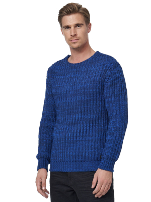Rusty Neal - Trui Heren - Blauw - Casual - Stijlvol - Art.nr. 13392
