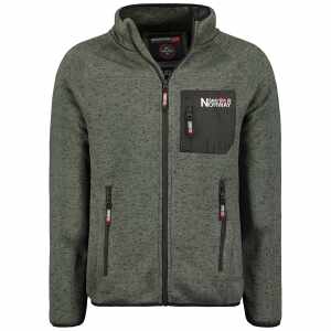 Geographical Norway - Fleece Vest Heren - Grijs - Fleece - SALE - Art.nr. CP1-23