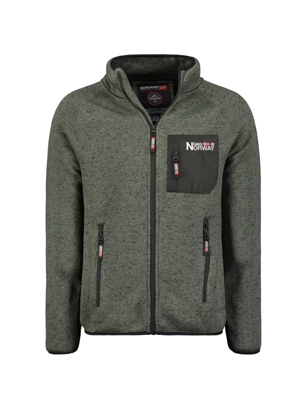 Geographical Norway - Fleece Vest Heren - Grijs - Fleece - Modaitalia - Art.nr. CP1-23