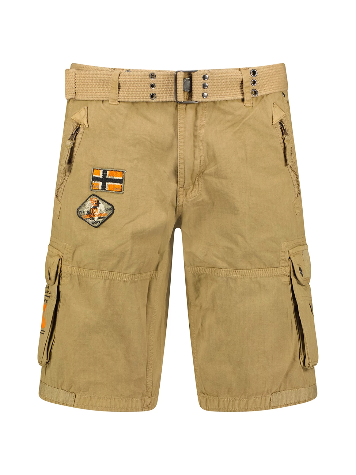 Geographical Norway - Paintball - Bermuda Heren - Beige - Italian-Style - Art.nr. 1376-1