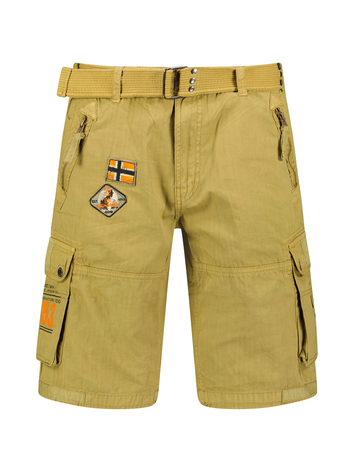 Geographical Norway - Paintball - Bermuda Heren - Mastic - Italian-Style - Art.nr. 1376-3