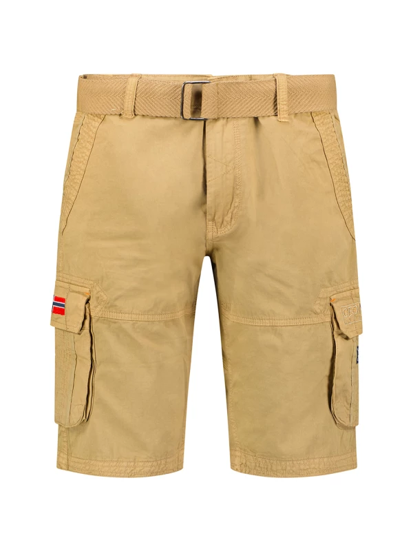 Geographical Norway - Pacome - Chino Bermuda - Beige - Italian-Style - Art.nr. 1379-2