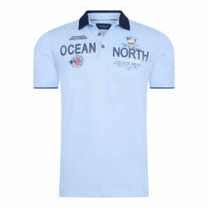 heren polo blauw