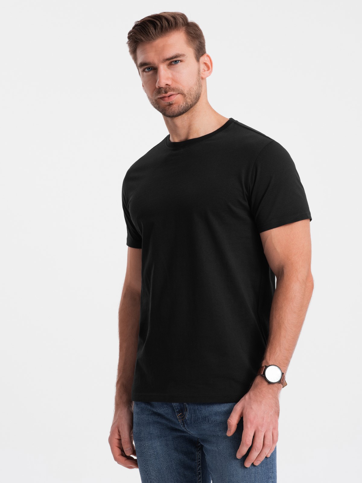 T-shirt Heren - Zwart - ASTANA