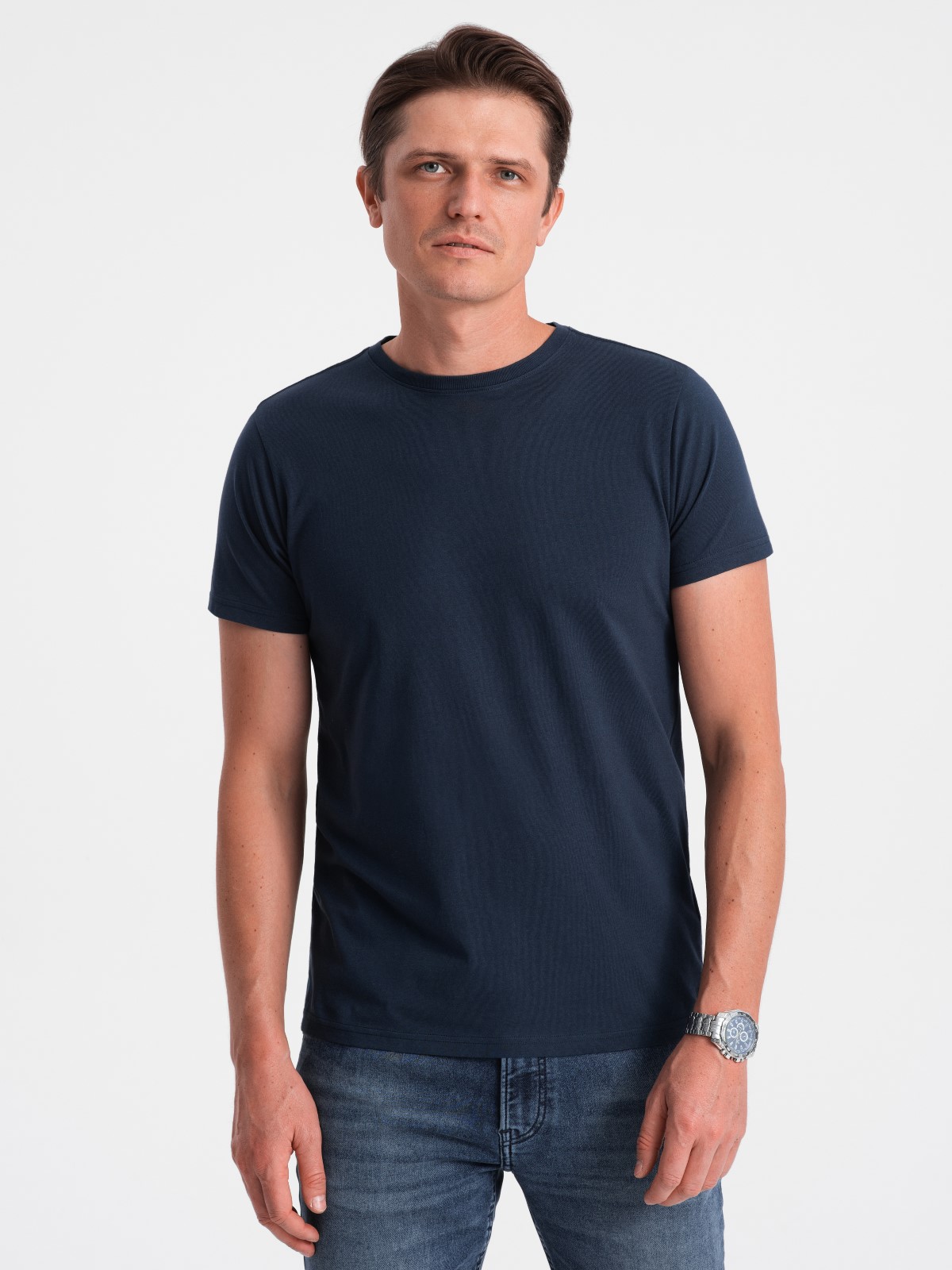 T-shirt Heren - Navy - VAMIGO