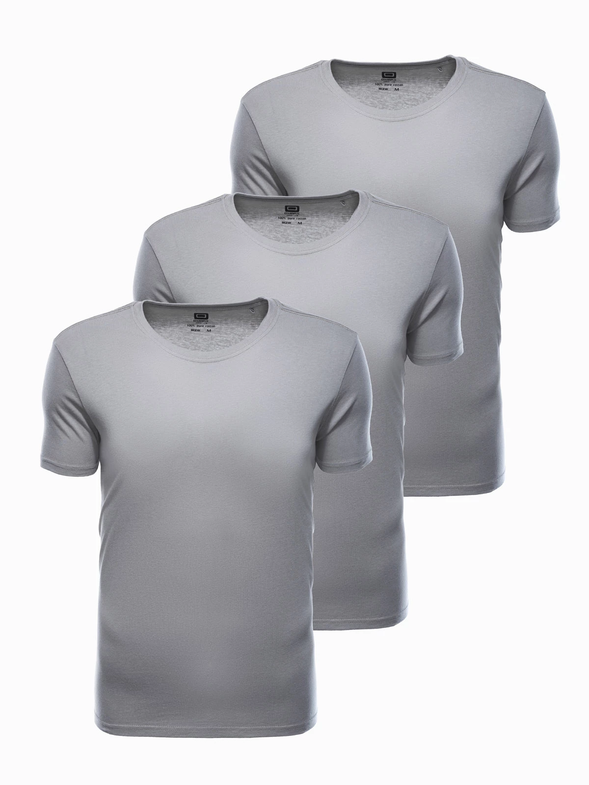 heren t shirt grijs set