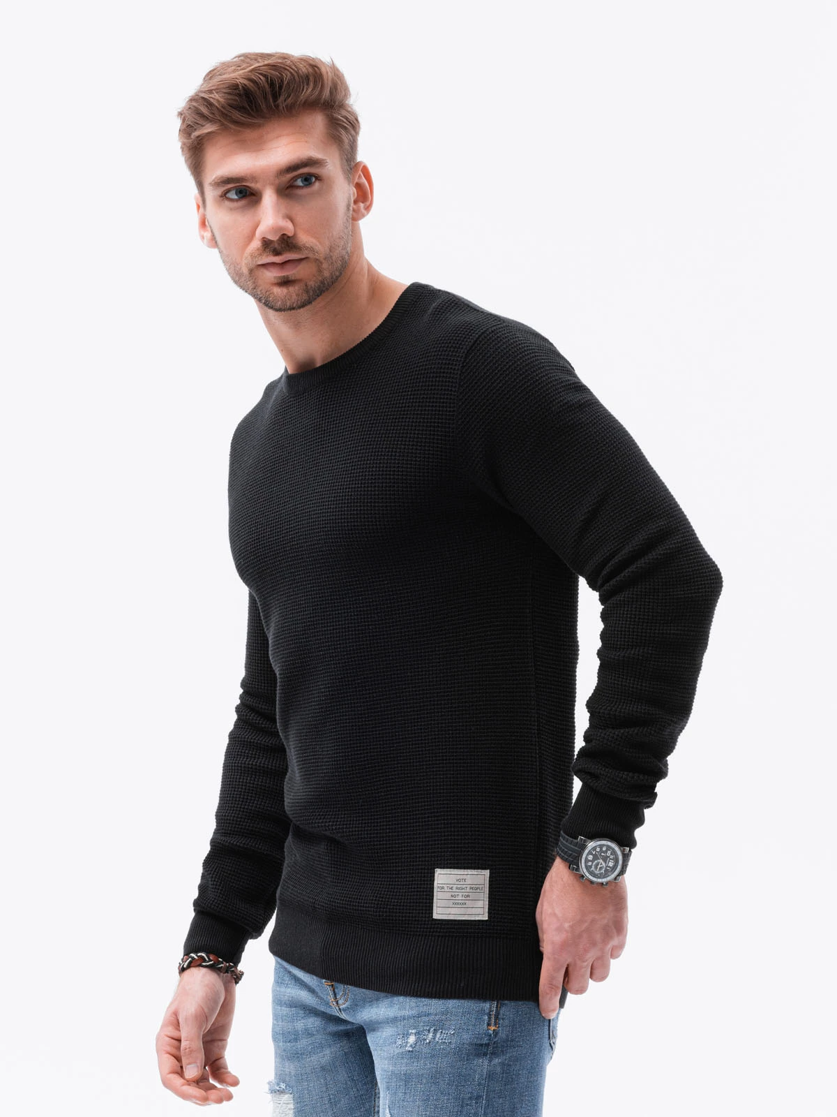 sweater heren zwart