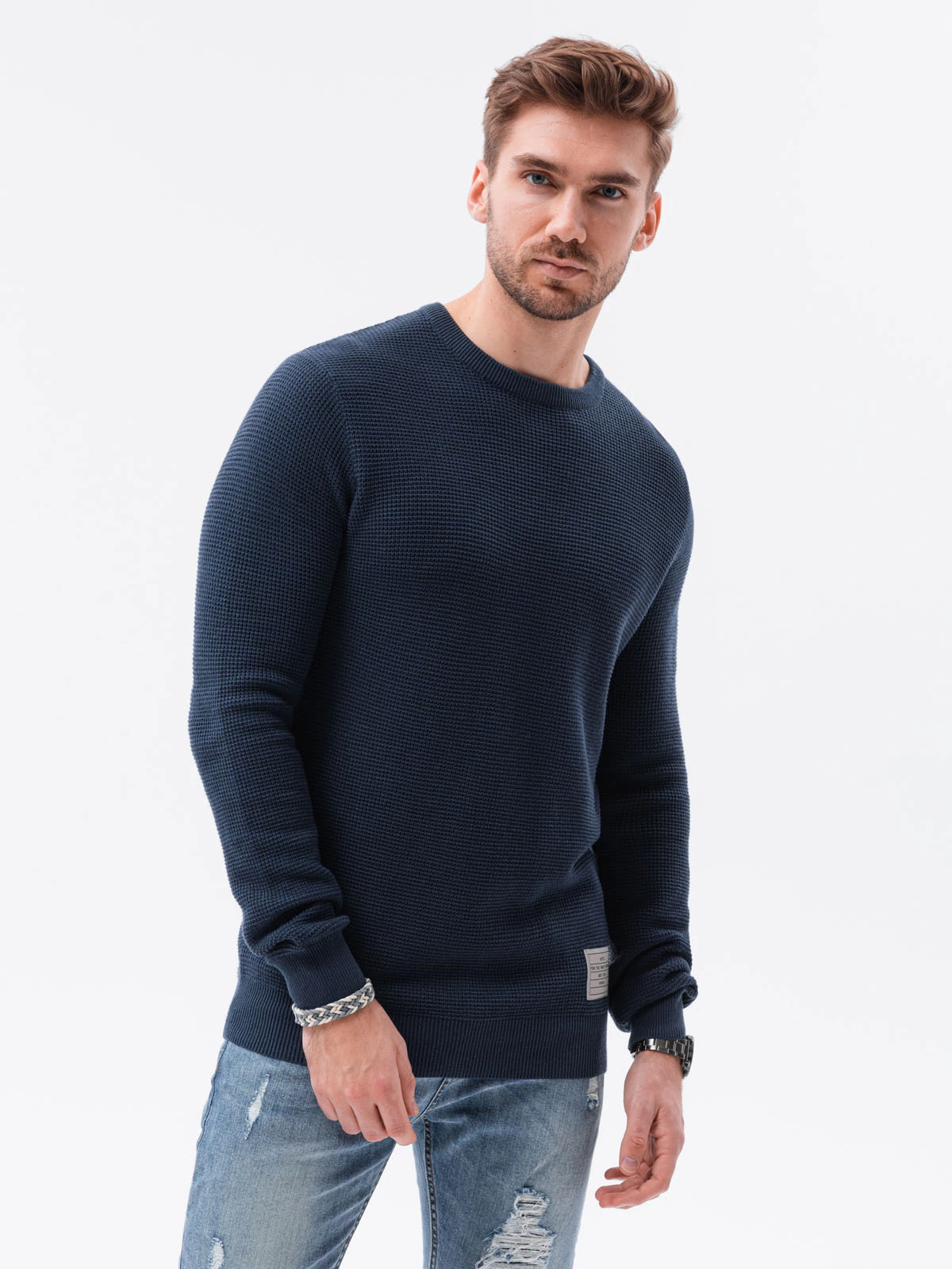 sweater heren blauw