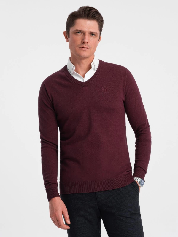 Ombre - Vaste Overhemd Kraag - Bordeaux - Jolympia - Dunne Zomerse Kleding - Art.nr. 102