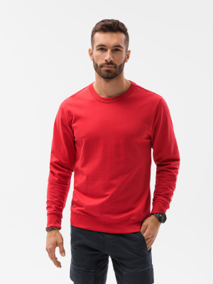 heren-sweater-rood-ombre