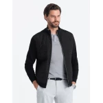 eng_pl_Mens-unbuttoned-jacket-with-quilted-front-black-V2-OM-JANP-0103-121346_1