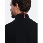 eng_pl_Mens-unbuttoned-jacket-with-quilted-front-black-V2-OM-JANP-0103-121346_3