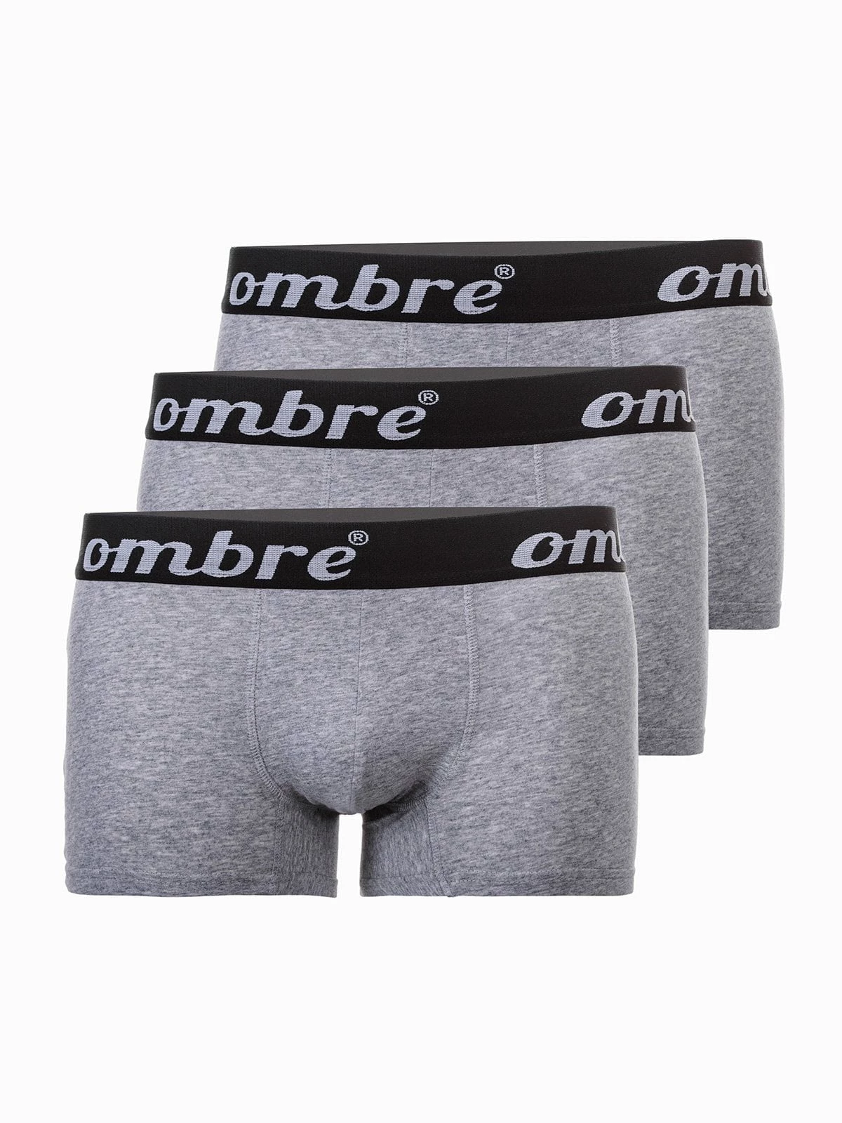 Ombre - Herenboxershort - Grijs - Stretch - 3-Pack - Art.nr. U06