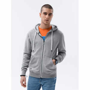 heren vest grijs melange