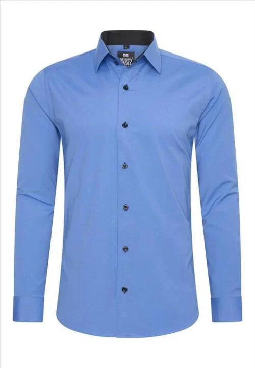 rusty-neal-heren-overhemd-blauw