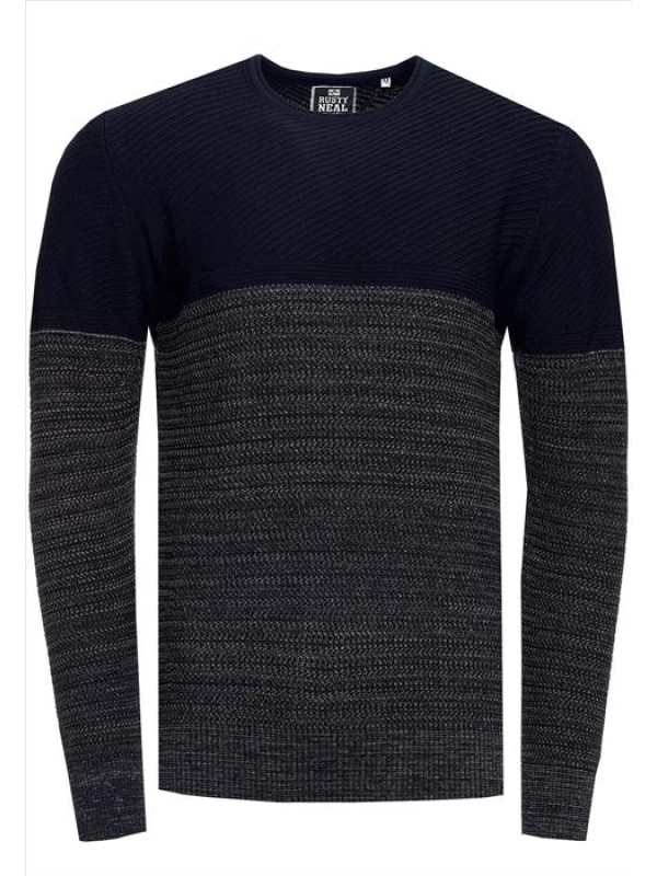 heren trui blauw