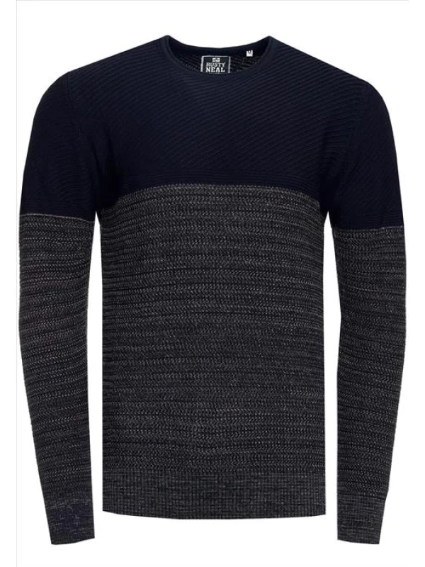 heren trui blauw
