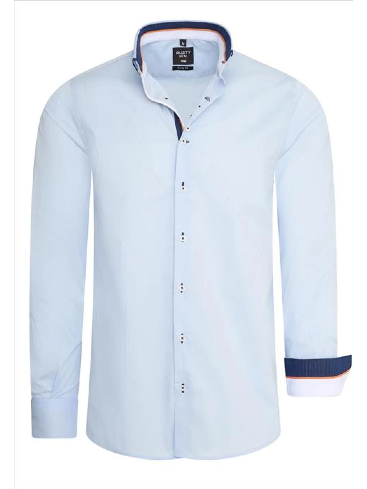 heren overhemd lichtblauw
