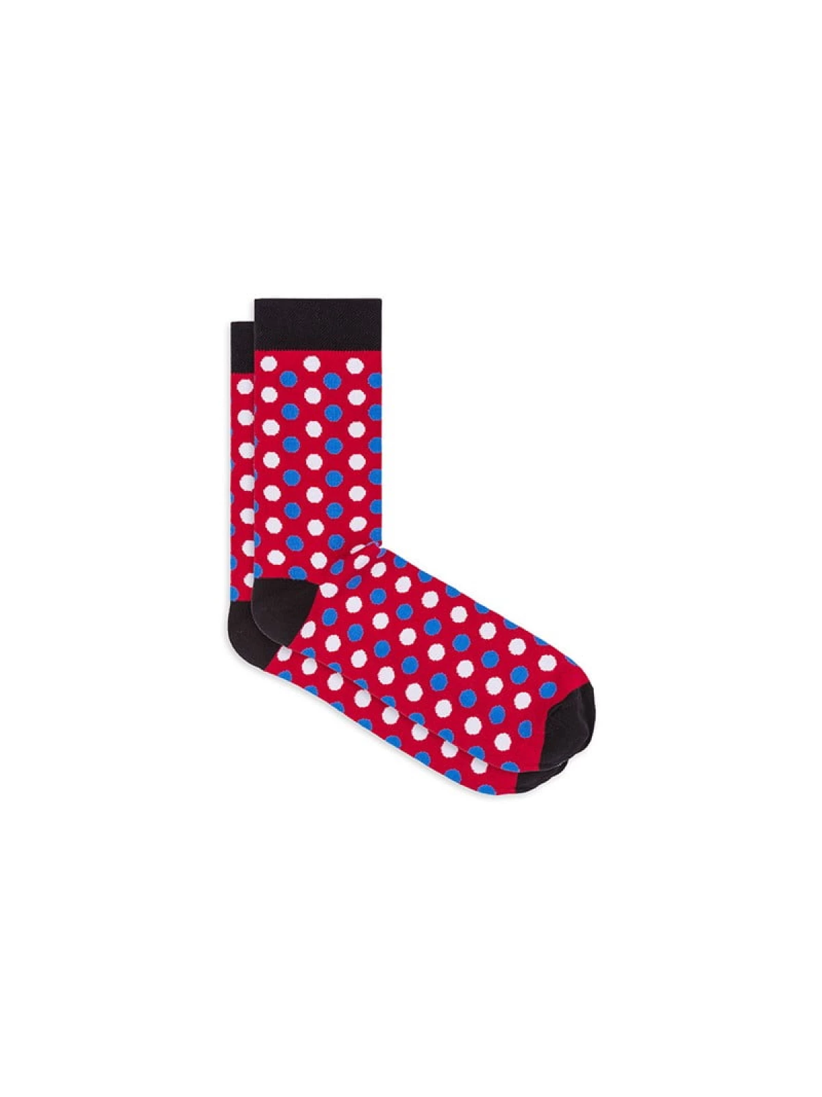 Bari - Herensokken - Rood - Print - Lichte stretch - Art.nr. 810943