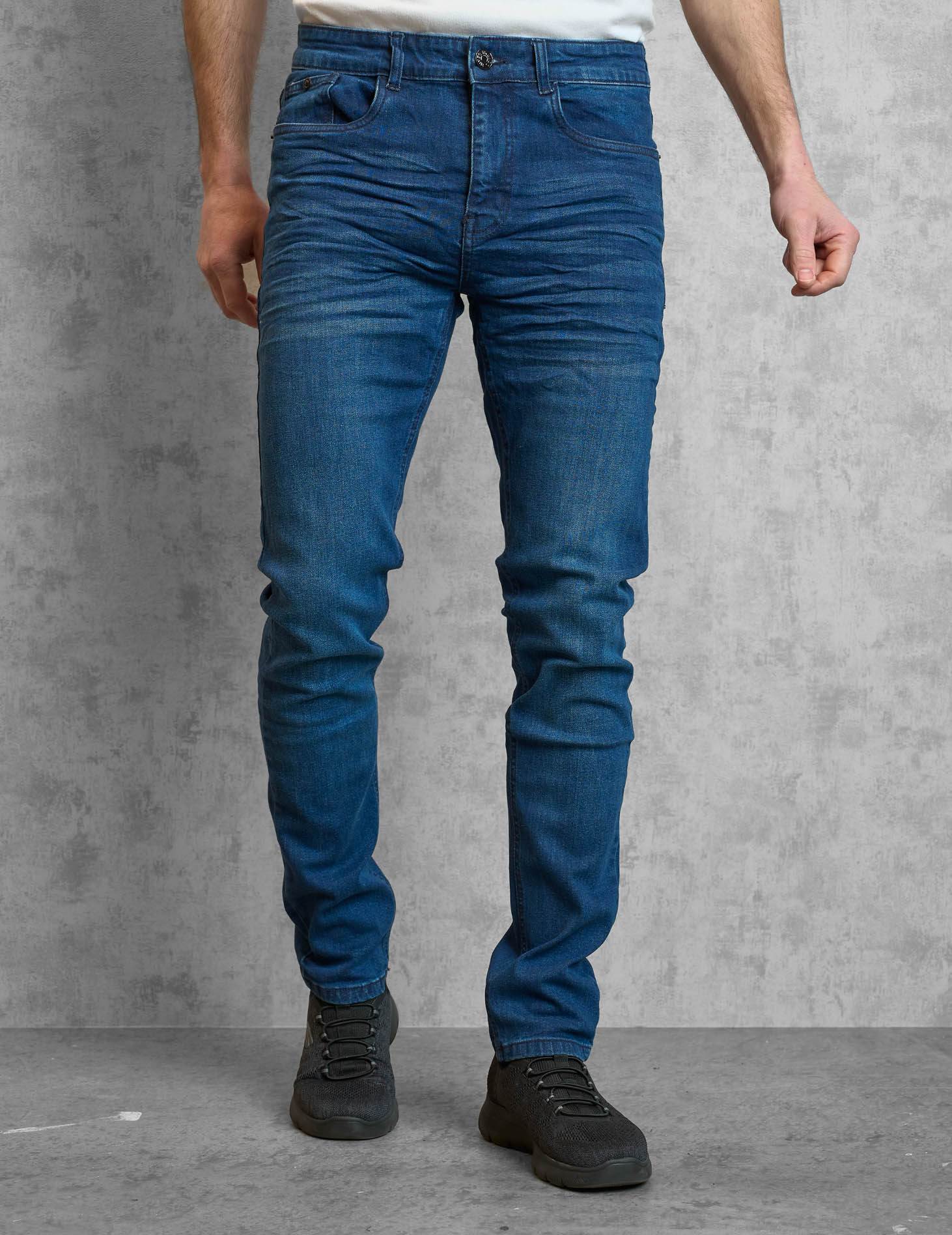 Heren jeans - Blauw - Indigo Denim - Lengte 32