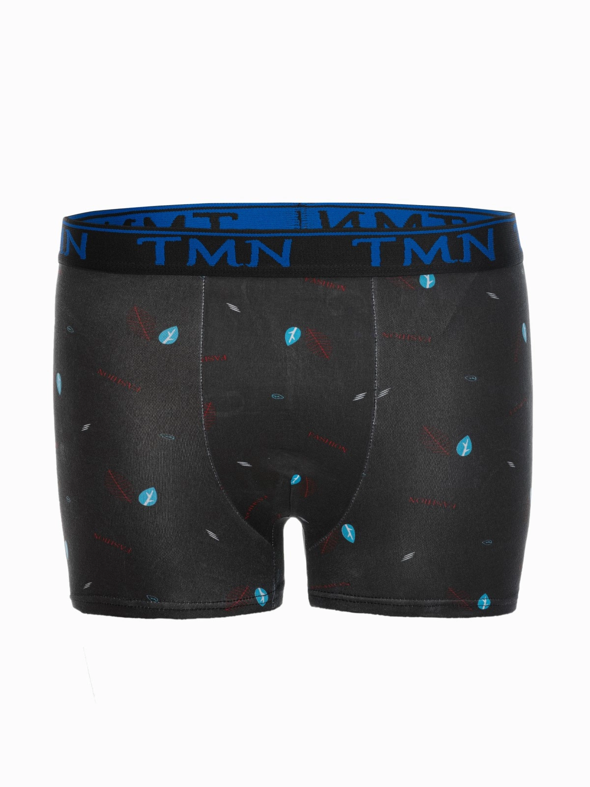 Edoti - heren boxershort print - Donkergrijs - U467-DGR