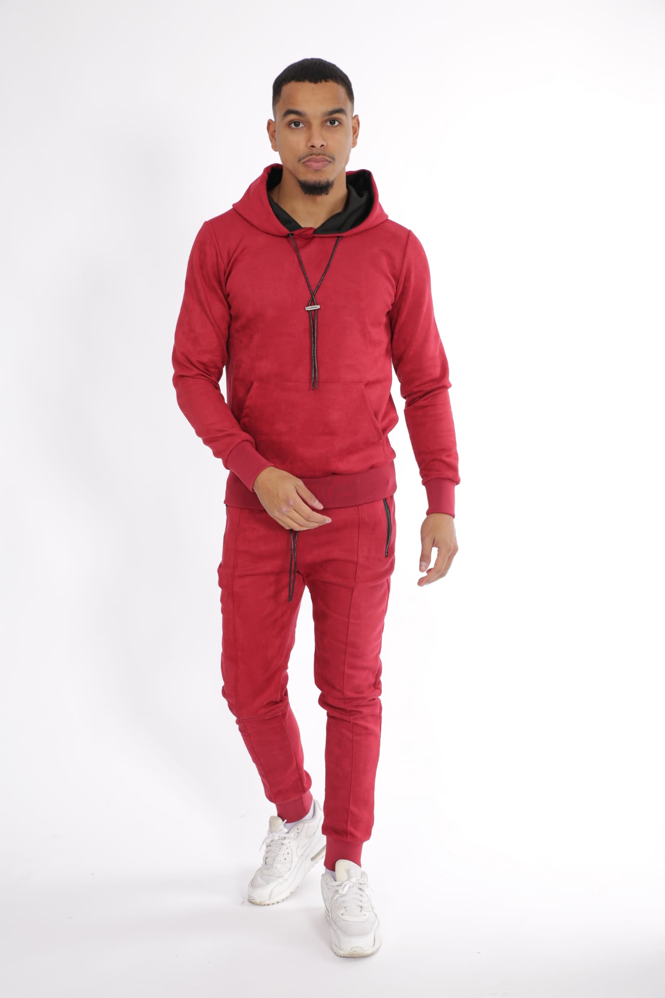 Zayne Milano - Joggingpak Heren - Rood - Alpino