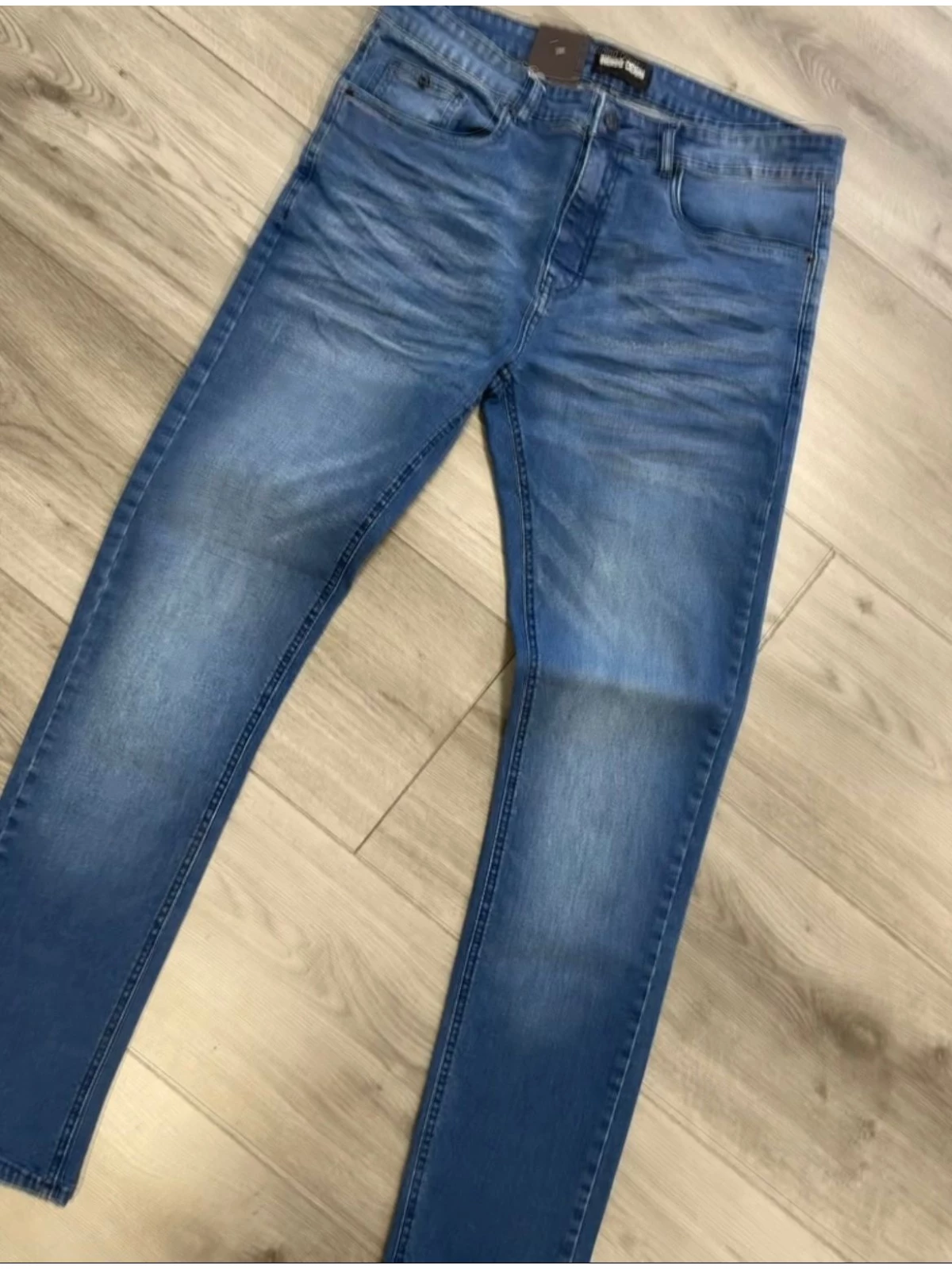 Indigo Denim - Heren Jeans - Blauw - Lengte 32 - Art.nr. ID-024