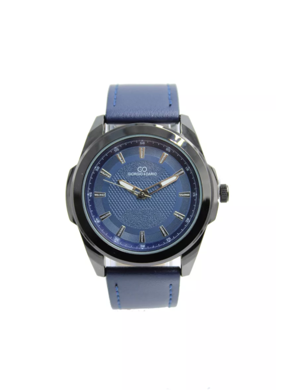 Giorgio & Dario - Herenhorloge - Blauw - Analoog - Art.nr. GD230403BLU