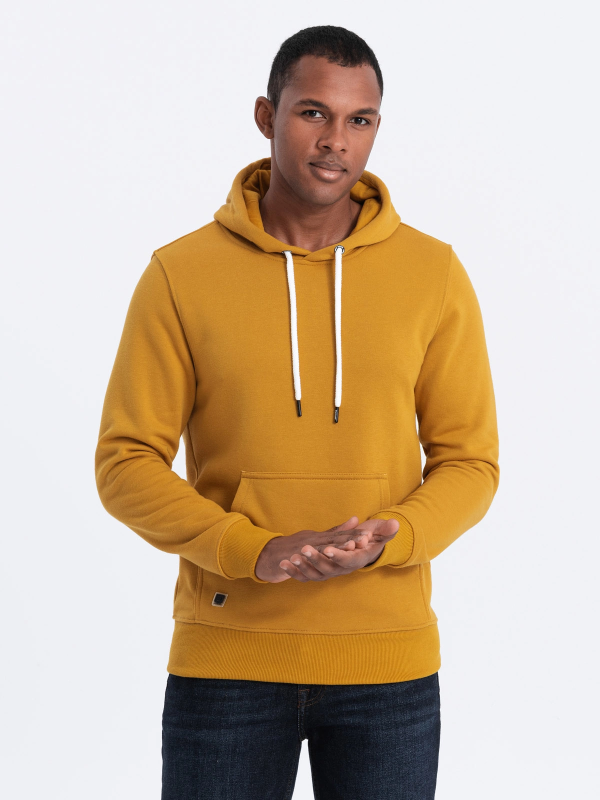 Ombre - Herenhoodie - Geel - Kangaroezak - Art.nr. B979