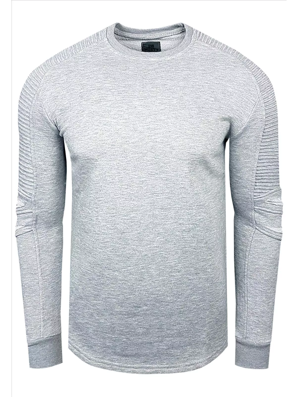 RustyNeal - Heren Trui - Grijs - Longsleeve - Modernfit - Art.nr. 19056