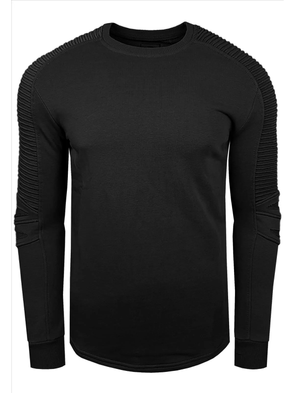 RustyNeal - Heren Trui - Zwart - Longsleeve - Modernfit - Art.nr. 19056