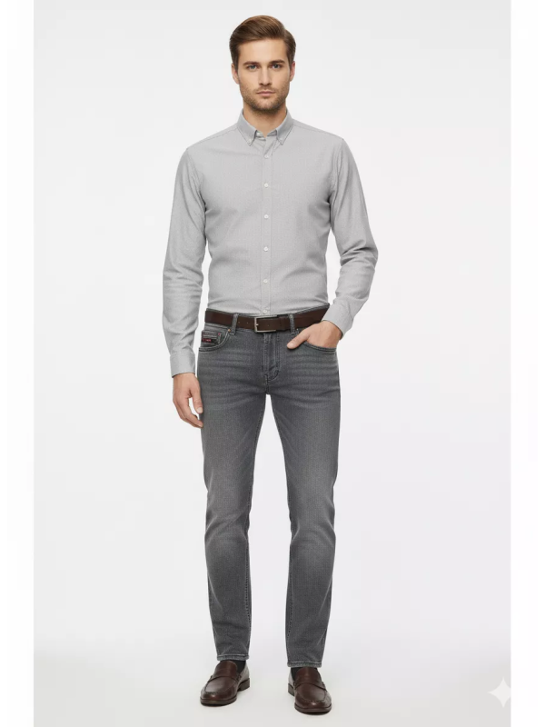 Jeans - Antracietgrijs - ICON2 - Lengte 34 - Art.nr. 4016-AN