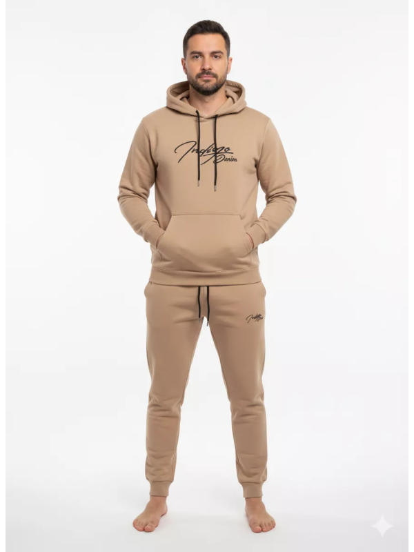 Indigo Denim - Joggingpak Heren - Bruin Acron - Art.nr. ID-055