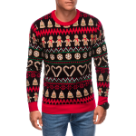 eng_pl_Mens-Christmas-Norwegian-gingerbread-sweater-black-and-brown-V1-EM-SWOS-0105-127492_1