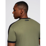 eng_pl_Mens-T-shirt-with-contrasting-stripes-olive-V4-OM-TSCT-0115-124104_6