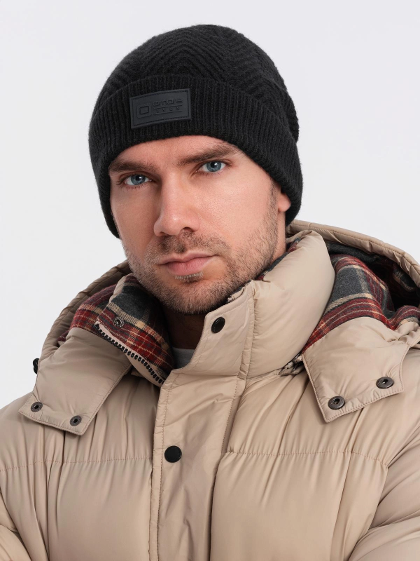 Ombre - Herenmuts - Zwart - Onesize - Unisex - Art.nr. 0122