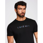 eng_pl_Mens-t-shirt-with-embroidery-on-chest-black-V1-OM-TSPT-0248-129048_1