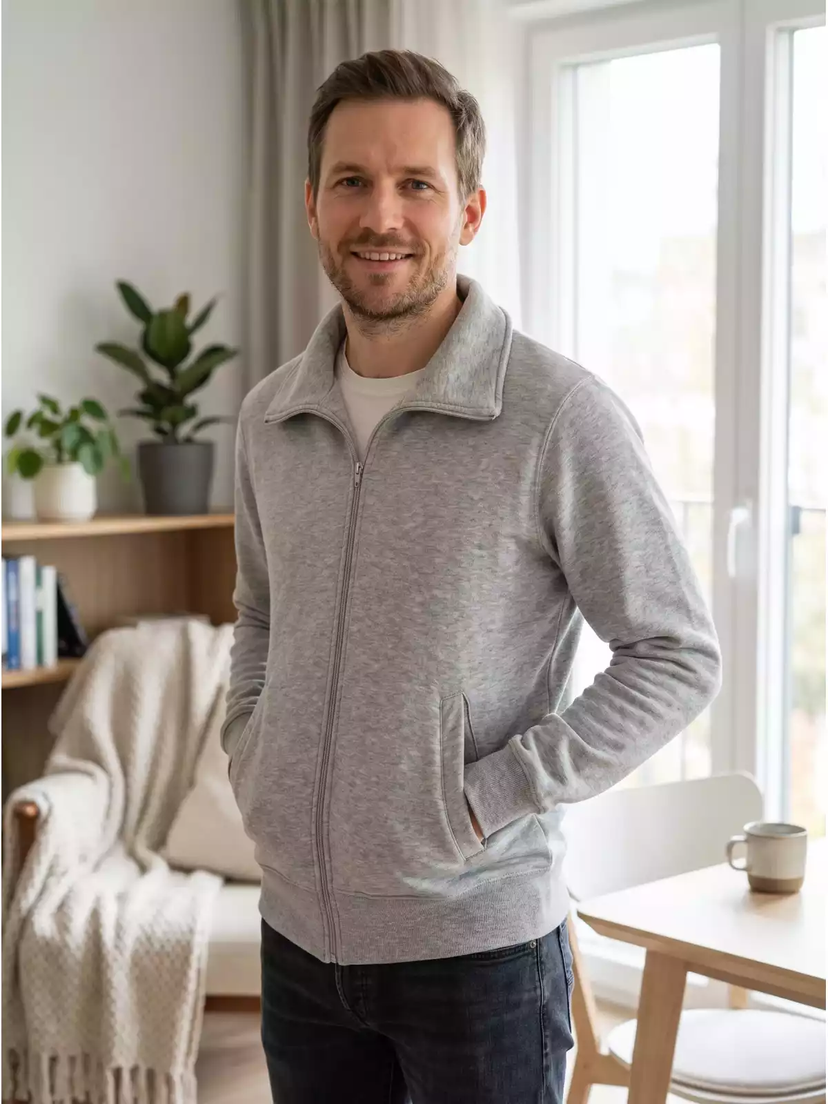 Heren Vest - Casual - Zwart