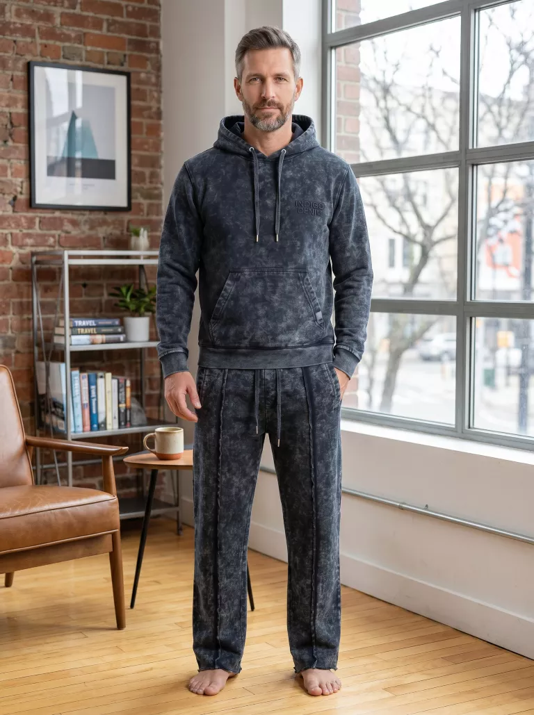 Indigo Denim - Joggingpak Heren Donkergrijs - Kylian